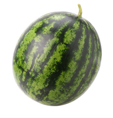 watermelon isolated, transparent PNG, PNG format, single
