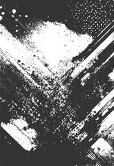 Obraz premium Abstract grunge texture. old canvas pattern for overlay or screen scratch effect, Subtle halftone grunge urban vector. Distressed transparent background.
