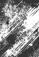 Fototapeta premium Grunge textures. Abstract grunge concrete wall distressed. Halftone grunge urban texture vector. Distressed overlay Grunge of black and white. Abstract illustration transparent background.