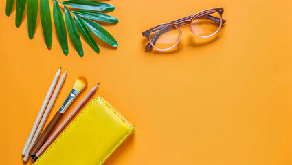 paper and notebook