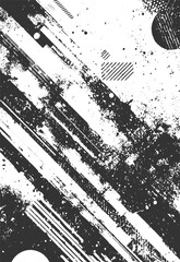 Obraz premium line Texture of scratches, dust, chips, scuffs. Texture Stock In White Background