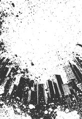 black and white grunge background