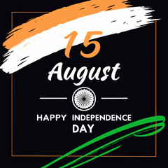 Celebrate India's 15th August Independence Day with patriotic pride. Featuring the Indian flag, Ashoka Chakra, and vibrant tricolor design—honoring freedom, unity, and national spirit.

