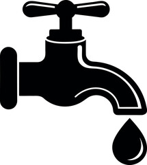 Water Faucet with Drop