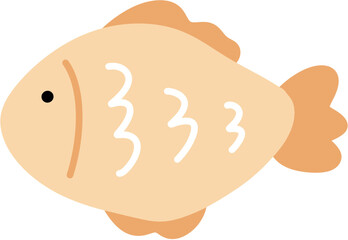 Fish, underwater fish, illustration