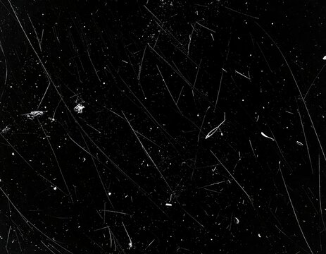 Abstract black and white scratches