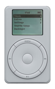 Apple iPod First Generation &ndash; MP3 Player isolated
