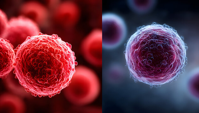 Basophil and mast cell comparison