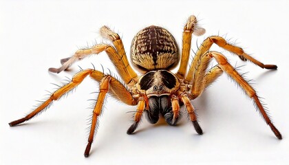 Fototapeta premium View of Banana Spider in Tropical Habitat