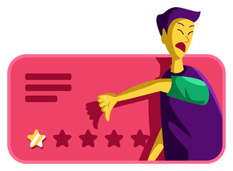 bad review illustration