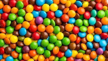 Obraz premium Colorful round candies (1)