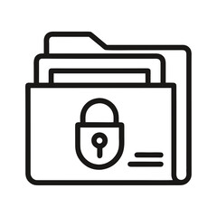 folder with lock