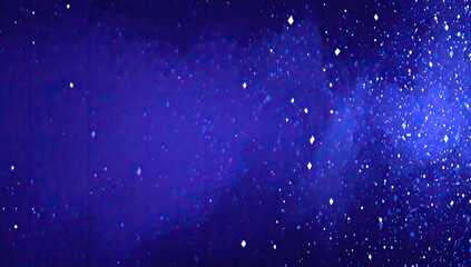 Deep space, starry nebula, dark blue