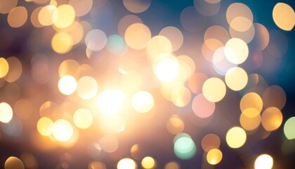 Obraz premium Abstract bokeh lights