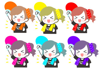 推し活女子
Oshikatsu 