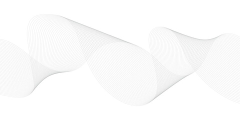 Abstract background with black wavy lines. Vector illustration	
