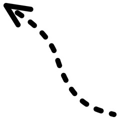 Black arrow white background. A arrow illustration on white background