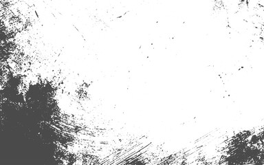 Subtle halftone grunge urban texture vector. Distressed overlay texture. Rough Black and White Texture