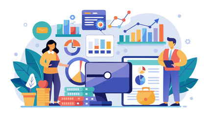 vector illustration of infographic elements