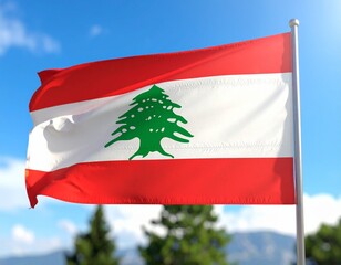 The National Flag of Lebanon: Symbol of Cedar, Peace, and Resilience