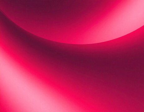 Abstract curves in a vibrant fuchsia