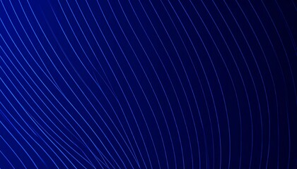 Abstract dark blue wavy lines (2)