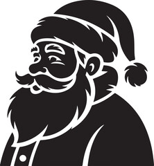 Christmas Santa Vector Art, Santa Icon And Graphic
