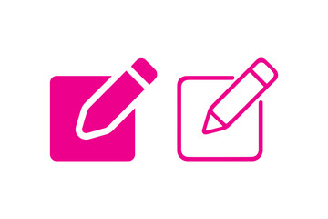 document icons. paper symbol containing search, edit, tick, cross sign. transparent png and vector illustration.