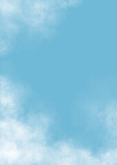 blue sky with clouds