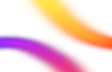 Grainy noisy color gradients shape cutout on transparent background, Abstract neon glowing color effects cutout overlay background, light leaks photo overlay effect, film grain texture background