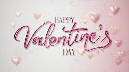 valentine's day greeting card illustration.ai 