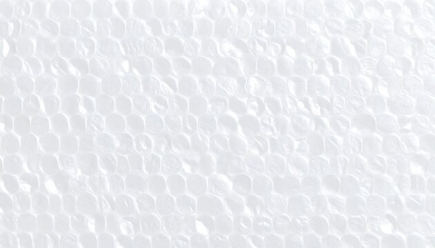 Close-up of textured white plastic