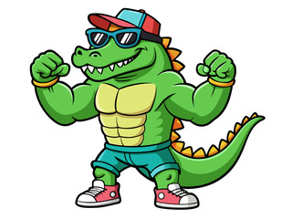 crocodile mascot