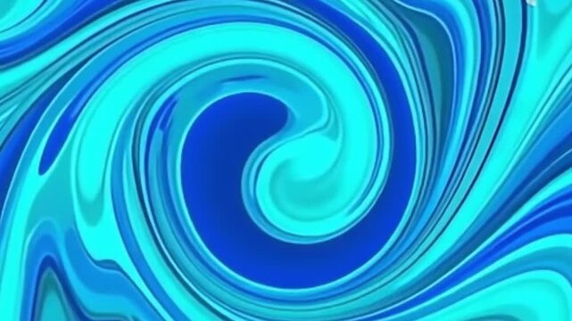retro psychedelic swirl background, 70s groovy pattern loop, fluid abstract motion video, ocean blue seamless background, turquoise cyan teal animation, fast flowing retro abstract, trippy swirl loop,