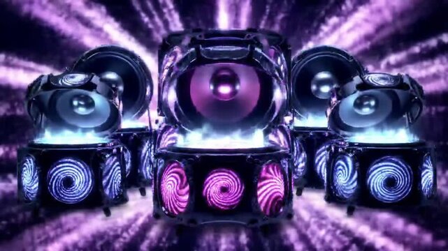 abstract music background