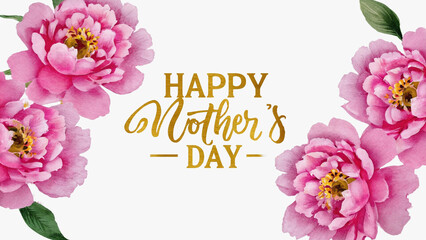 text happy mother's day card illustration.ai 