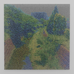 Stand glass style "River"