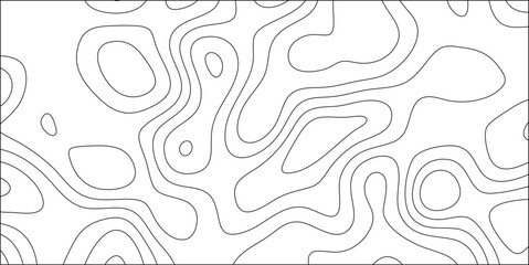 Abstract contour lines seamless pattern in black and white ideal for backgrounds textures and graphic design projects with minimalist aesthetic