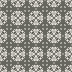 Seamless lace floral background. Luxury texture for wallpaper, wedding designs, invitation, fabric, Vector illustration.