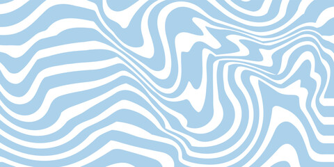 Abstract background seamless pattern with colorful waves. Trendy vector illustration in retro psychedelic style.eps 10