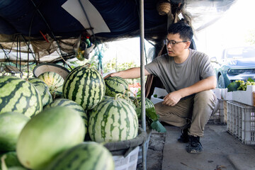  male owner of the fruit store