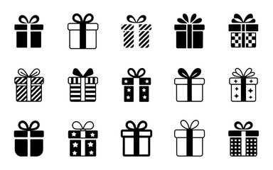set of gift boxes