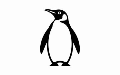penguin isolated on white background