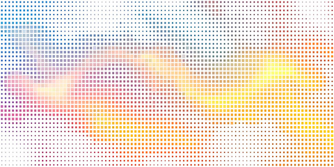  Abstract gradient illustration with colorful rectangles. Pattern for websites, landing pages.