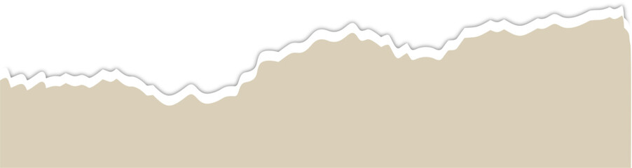 Beige torn paper Texture