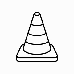 traffic cone icon