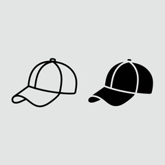 baseball cap vector illustration