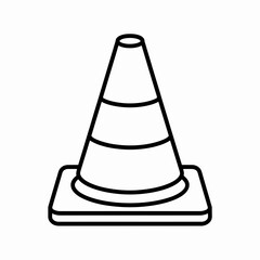 traffic cone icon
