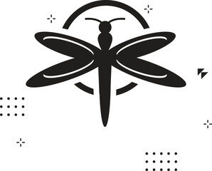 Butterflies silhouette black background on white Background Butter fly design