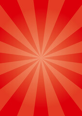 集中線　背景　縦長　赤　グラデーション